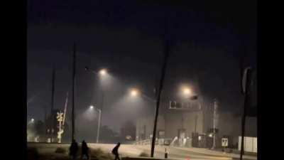 Nothing trashier than harvesting copper from a power pole