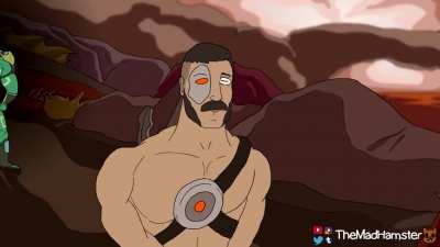 Pre-fight intro goes wrong. (OC - Short Animation)