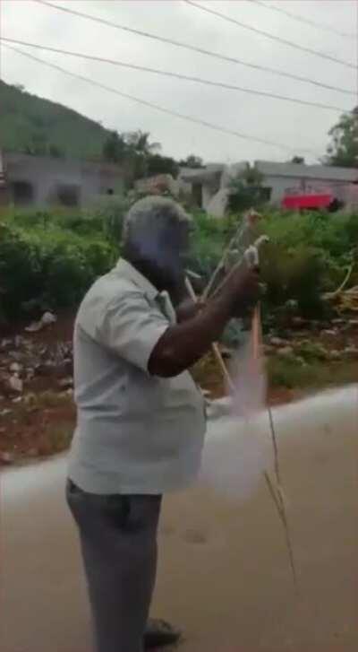 Remember to open your hand