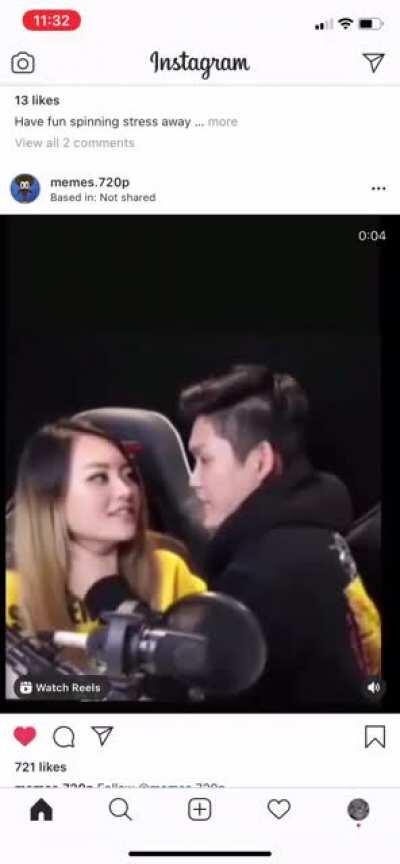 First ever video I’ve seen of jeannie and Henry on Instagram and I thought I should let them know 😂 (this is my first ever post on Reddit so to whoever upvotes this thank you and thanks for viewing)