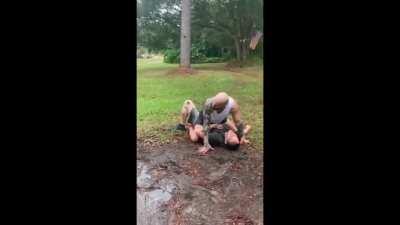 Florida man on stims vs Jiu-jitsu dad