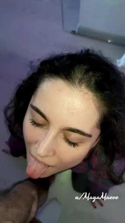 Watch my shocked reaction to my first monster facial