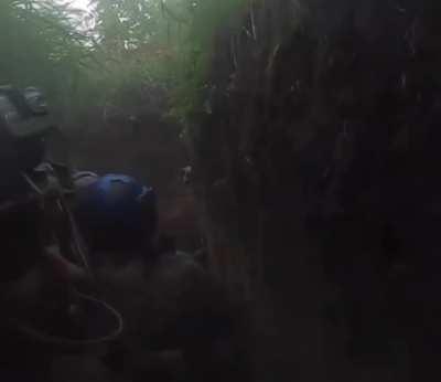 First-person footage of heavy fighting in the Tokmak direction, filmed by a woman assault pilot of the 47th Separate Mechanized Brigade 