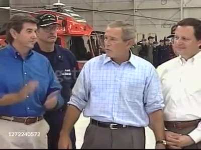 Bush compliments his FEMA Director, “Brownie, you’re doing a heck of a job.” [20YA - Sept 2]