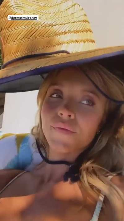 In bikini by the pool - IG December 2024