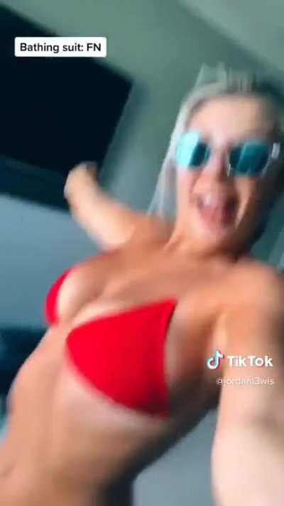Her recent tiktok from today