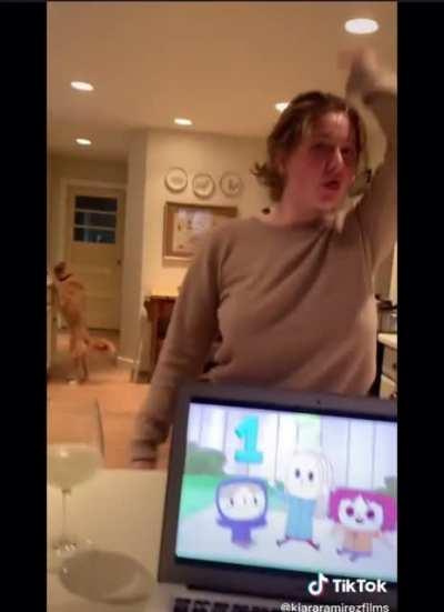 Look closely…I can see a nipple peaking out. Can you?