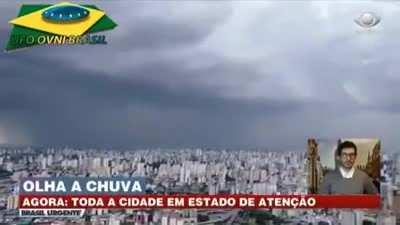 Best UFO video recording ,during a newscast .in live !