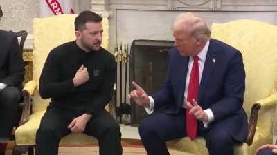Trump and JD Vance tells Zelensky he is gambling with World War III