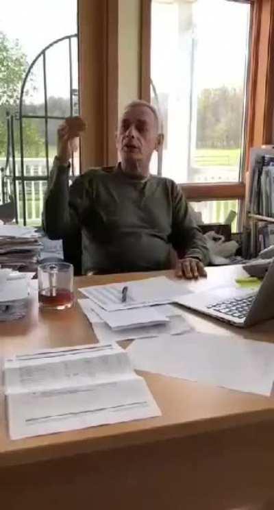 Father in law sent this to me. I am speechless.