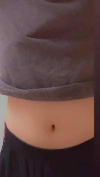 Don’t mind me, just tying my hair.