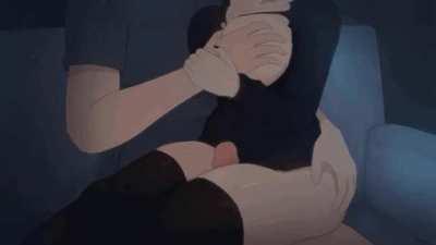 I want to let a guy do this on my couch!~