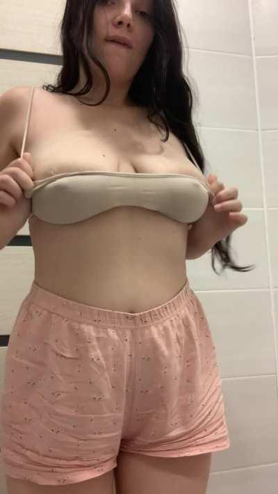 14 Day Free Trial | Even after breastfeeding I think my tits are pretty nice.