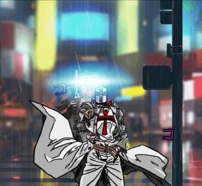 Me and my stand are ready for the crusade.