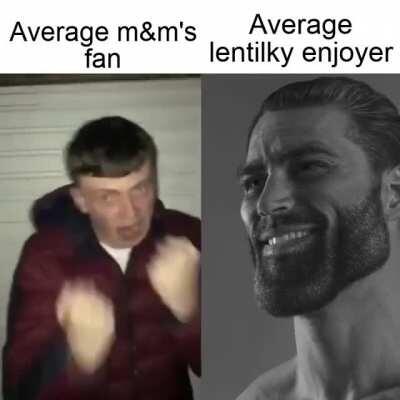 Lentilky jsou superior