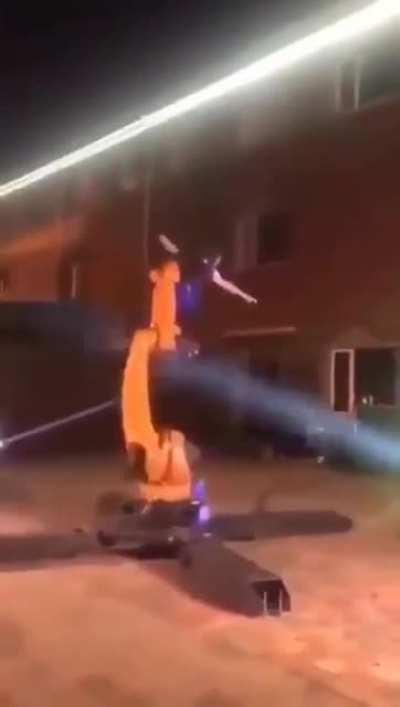 Repurposed assembly robot