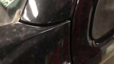 How NOT to install your power wire.