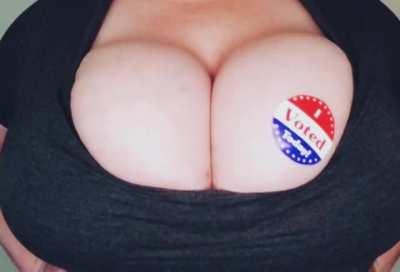 Bouncing Boobs for... Democracy!