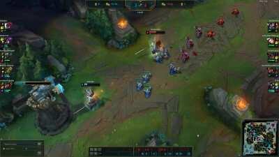 Yone and Yasuo ulting each other at the same time