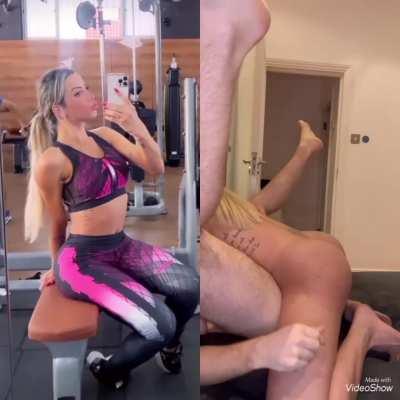 Working out to be able to drill you harder than ever