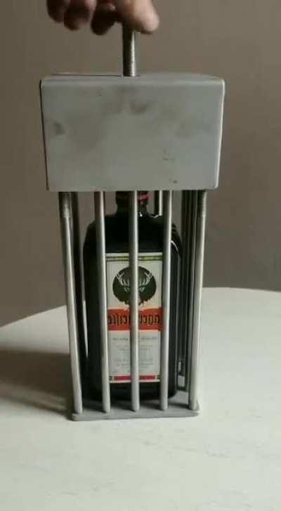 When you win a bottle in a bet...