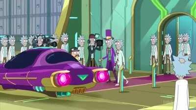 CyberRick 2077. Вставай Морти нам нужно сжечь Цитадель Рика!