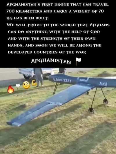First batch of the 3000 indigo Drones of Allah sent to Afghanistan