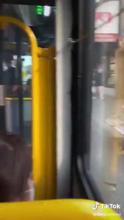 Spitting at people during covid pandemic.......