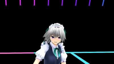 Sakuya Does Funny Specialist Dance from Persona 4