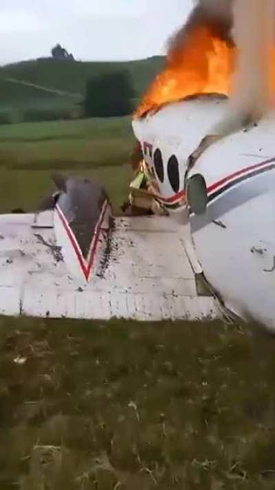 Two pilots, a doctor and a nurse died in an air ambulance accident in Antioquia, Colombia (03/21/2024)