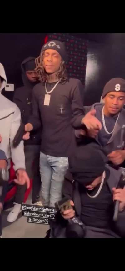 Lil jeff n da tweakers shooting tony Montana