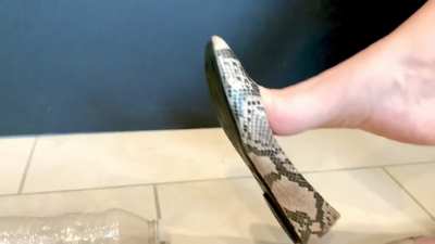 Trapped and flattened…