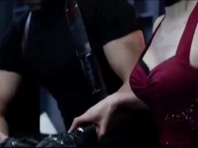 The one time we got Leon in these movie series and he does this...