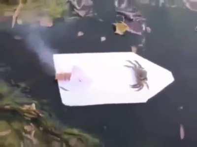 To the moon we go Mr. Krabs