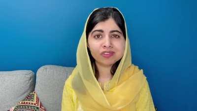 Malala — I want to express my solidarity with Palestinian people. After decades of oppression against Palestinians, we cannot deny the asymmetry of power and the brutality. From Israeli air strikes on women and children in Gaza, to stun grenades targeting