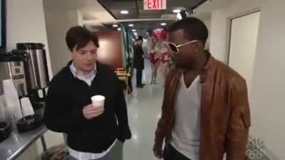 Mike Myers and Kanye reunite on SNL [10YA - Oct 1]