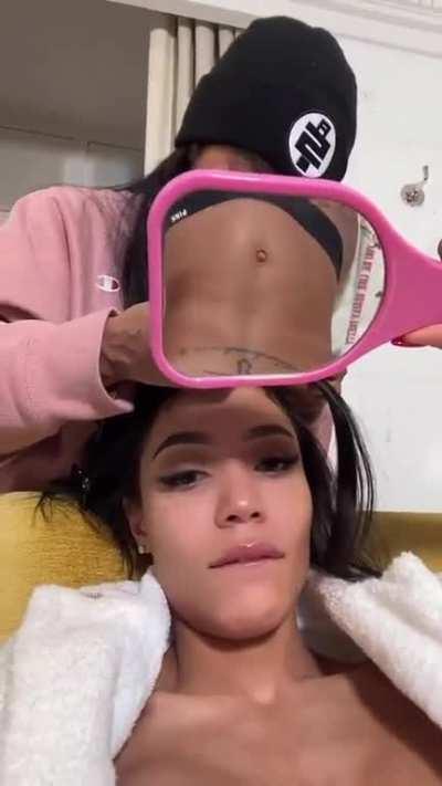 Coi in panties and a small bra😍