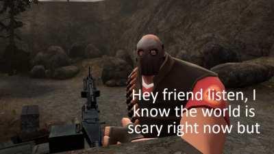 Heavy Weapons Guy has an important message for you