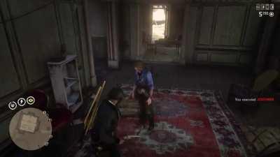 Took her a minute to realise she’d been executed