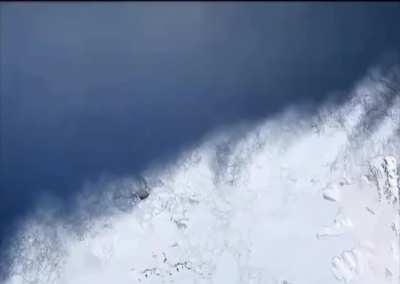 An underwater icicle, called a brinicle or “the finger of death”, freezes everything in its path.