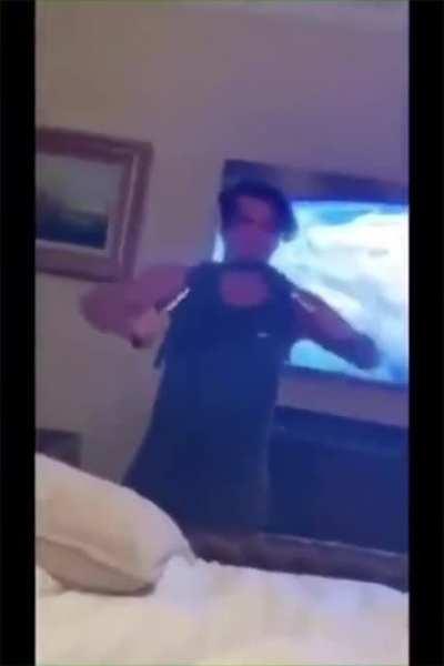 Just working my wrists...what could go wrong!