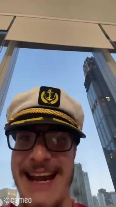 Josh is about to get B A N N E D on cameo again