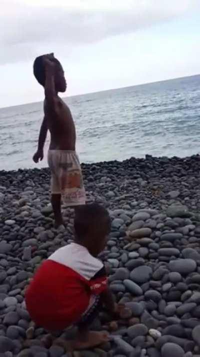 just a stone’s throw away