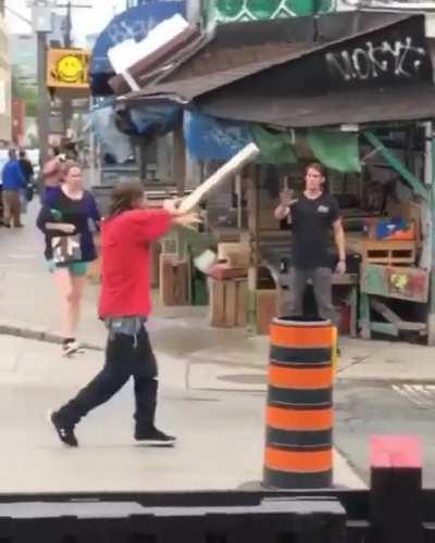 Poor guy eats it hard