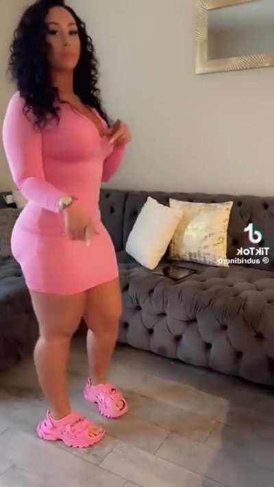 Juicy Pink Starburst Booty 