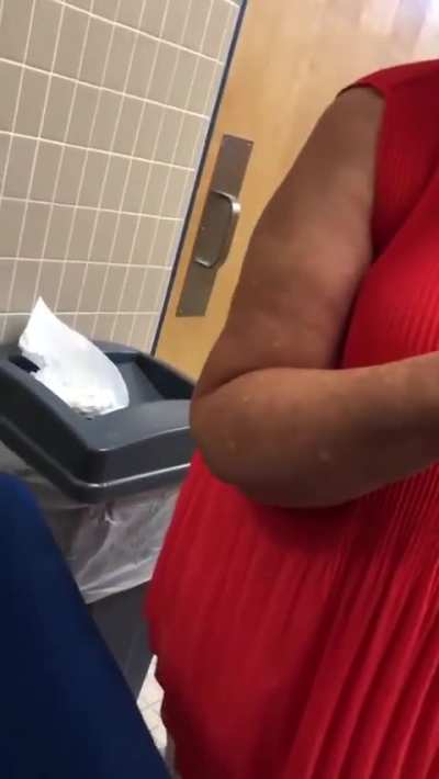 Old woman calls girl fat at a church 