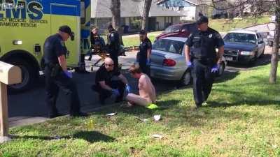 You ever have a crackhead eat your mail?