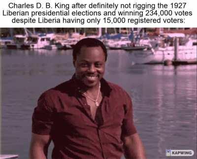 'Corruption? No, the people just love me that much! It's a real burden being this popular'