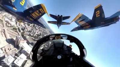 The Blue Angels POV at Seafair.