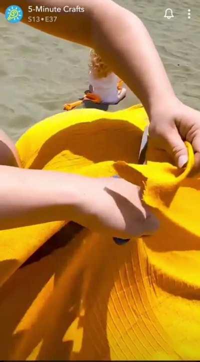 Need to take a shit on the beach? No worries! DIY has got your back. 